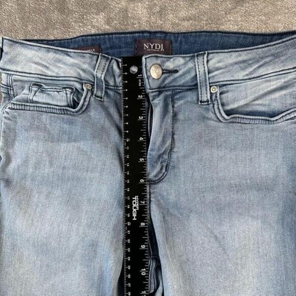 NYDJ Jeans Womens 8 LiftxTuck Technology Frayed Hem Ami Skinny Ankle Denim - Picture 4 of 10